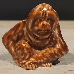 BUNDLE AND SAVE • Whimsie • Red Rose Tea Figurine • Orangutan
